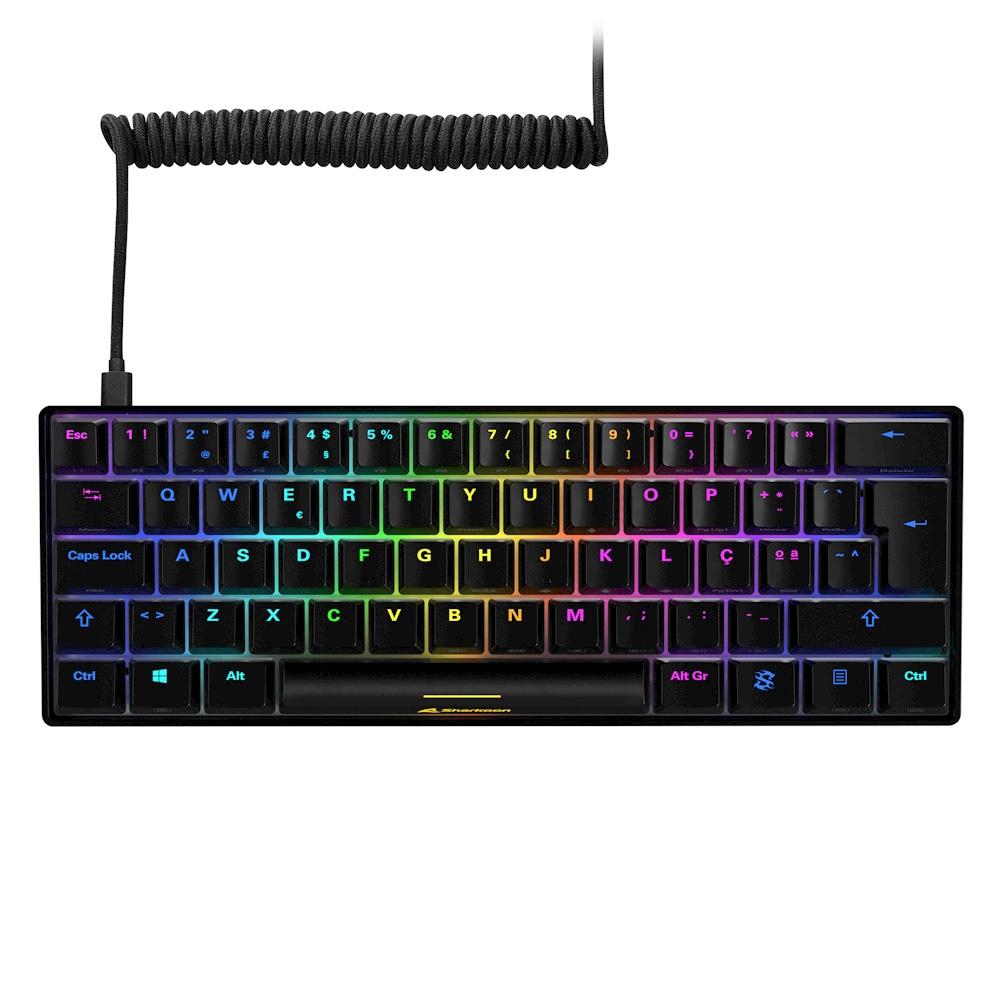 PT layout - Sharkoon SKILLER SGK50 S4, gaming keyboard (black, Kailh Red) Sharkoon
