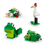 LEGO Classic 10698 – Stor kreativ klodskasse – eksempler på dyr med de medfølgende klodser
