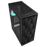 Sharkoon VK2 RGB Black Tempered Glass 4x 120mm Fans ARGB PWM 360mm Radiator Support ATX Gaming PC Case Sharkoon