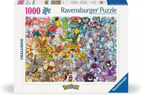 Ravensburger  - Challenge Pokémon 1000p - (12000460) Ravensburger