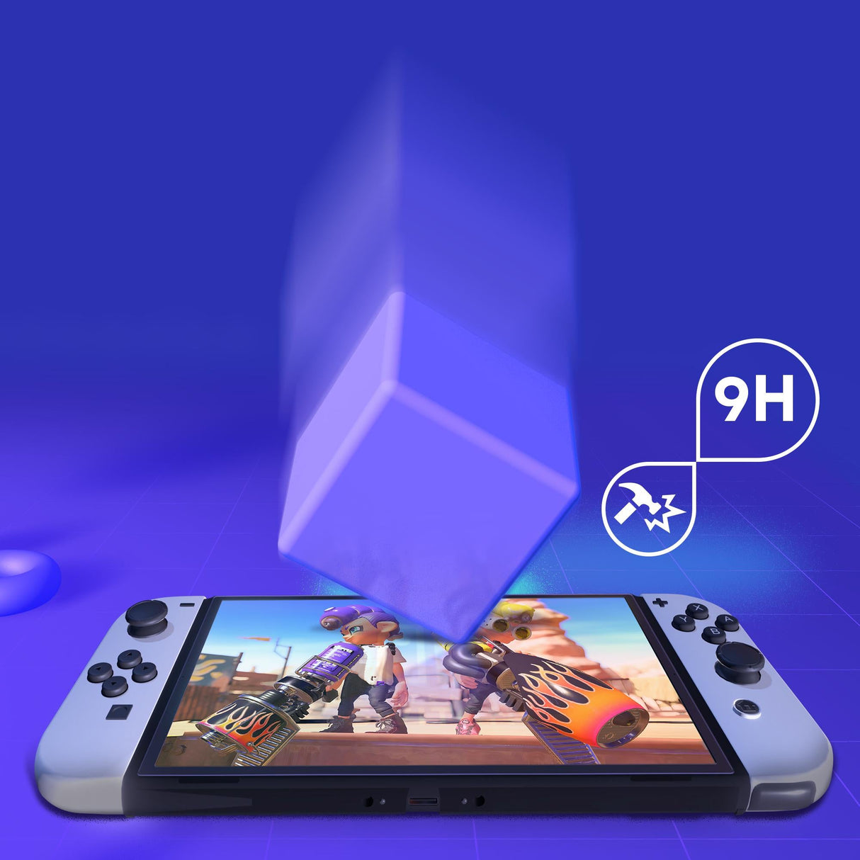 ONIVERSE - Anti-blue light protective screen for console (SWITCH OLED) ONIVERSE