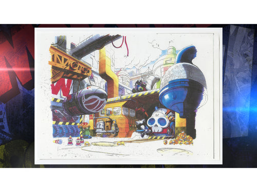 Marvel vs. Capcom Fighting Collection Switch Code in Box – Arkivillustration i spillets galleri