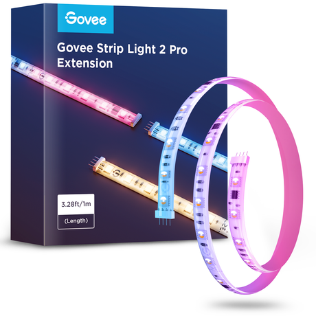 Govee Strip Light 2 Pro – 1 m forlængelse – produktbillede