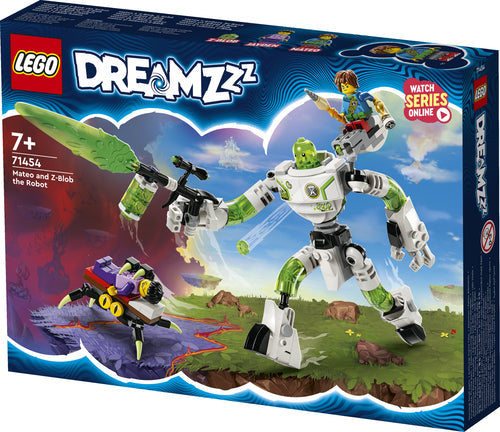 LEGO 71454 DREAMZzz Mateo and Robot Z-Blob, construction toy Lego
