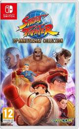 Street Fighter 30th Anniversary Collection (Code in a Box) – Nintendo Switch – produktbillede