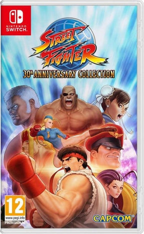 Street Fighter 30th Anniversary Collection (Code in a Box) – Nintendo Switch – produktbillede