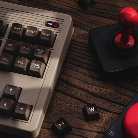 8BitDo Retro 87 Mechanical Keyboard C64 Edition ISO UK – Funktionsknapper og taster