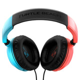 Turtle Beach Recon 50 – Kablet headset – Rød/blå – headset med ørekopper vendt indad
