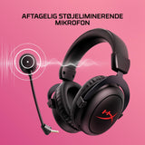 HyperX Cloud II Trådløs Headset Sort Hewlett-Packard