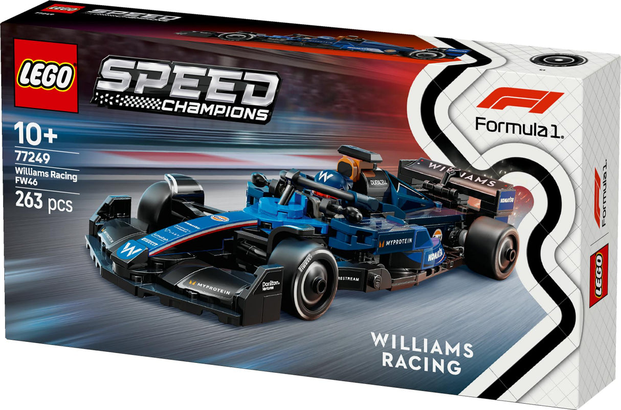LEGO 77249 Speed Champions Williams Racing FW46 F1 Race Car LEGO