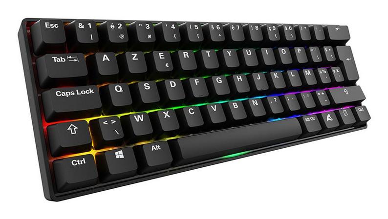 Sharkoon SKILLER SGK50 S4 Gen2 PBT (black, DE layout, Gateron G Pro 3.0 Yellow) Sharkoon