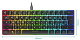 Speedlink - LETOS RGB 60% Gaming Keyboard - US Layout - Black Speedlink
