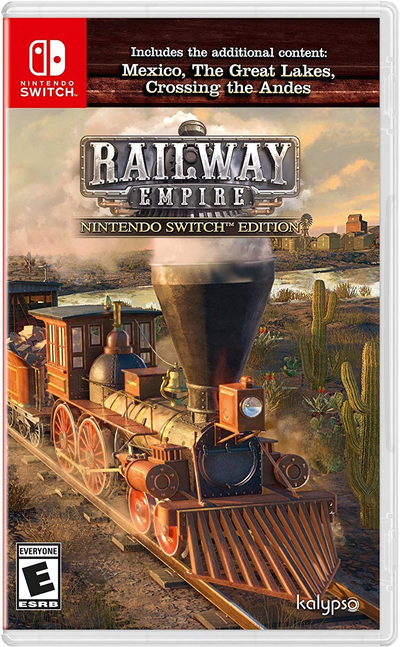 Railway Empire – import – Nintendo Switch – spilomslag