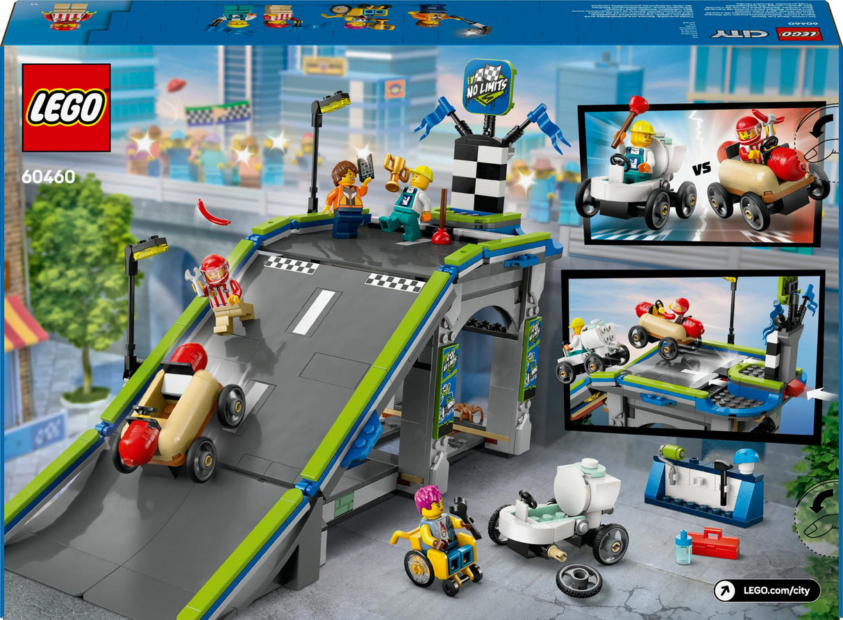 LEGO 60460 City No Limits: Soapbox Race with Ramp, Construction Toy LEGO