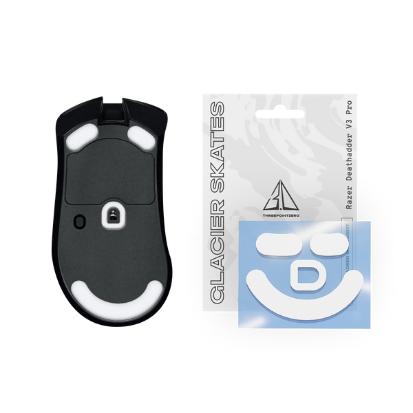 threepointzero Glacier Skates til Razer DeathAdder V3 Pro