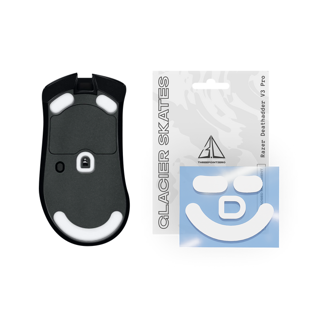 threepointzero Glacier Skates til Razer DeathAdder V3 Pro