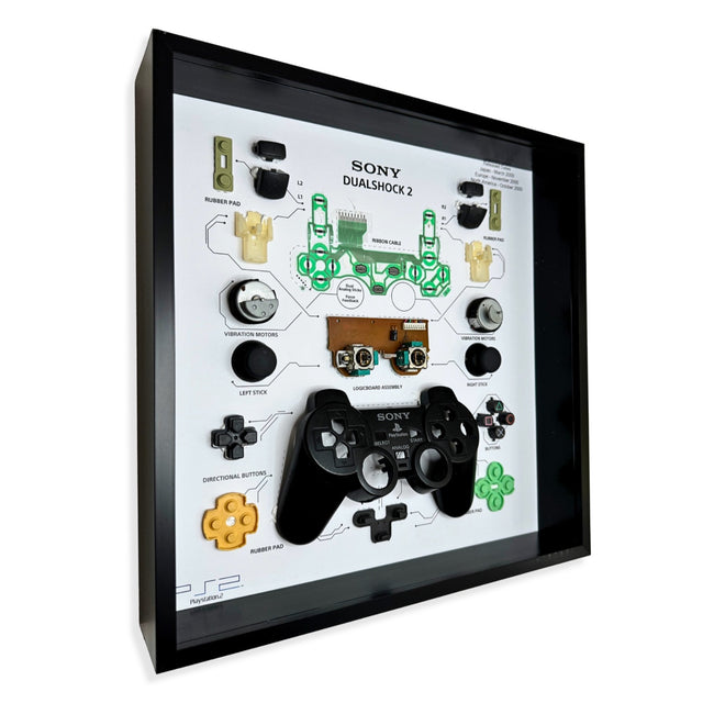 GRC Retro Art PS2 DualShock 2 – sort