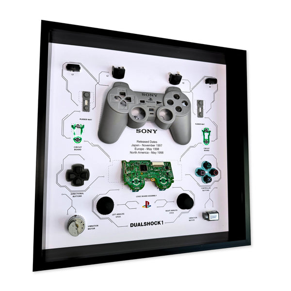 GRC Retro Art PS1 DualShock – grå