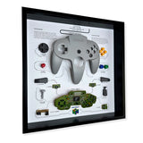 GRC Retro Art N64-controller – grå