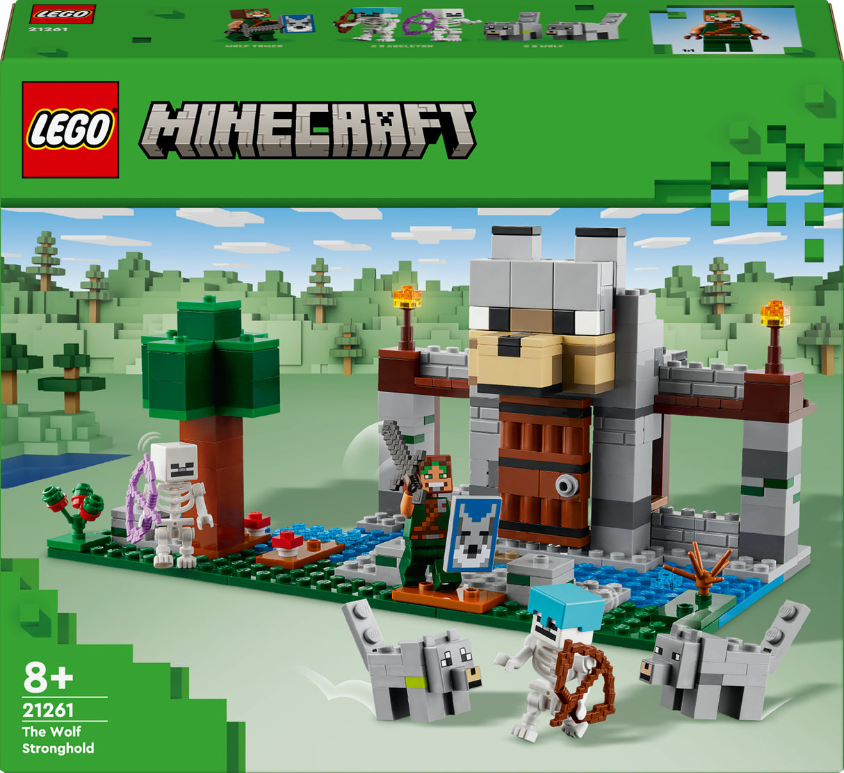 LEGO Minecraft - The Wolf Stronghold (21261) LEGO