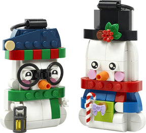 LEGO - LEGO Iconic - Snowman Ornaments (40812) LEGO