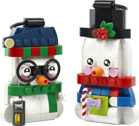 LEGO - LEGO Iconic - Snowman Ornaments (40812) LEGO