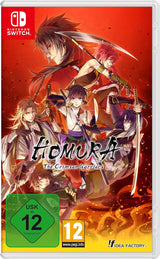 Homura: The Crimson Warriors – omslag til Nintendo Switch