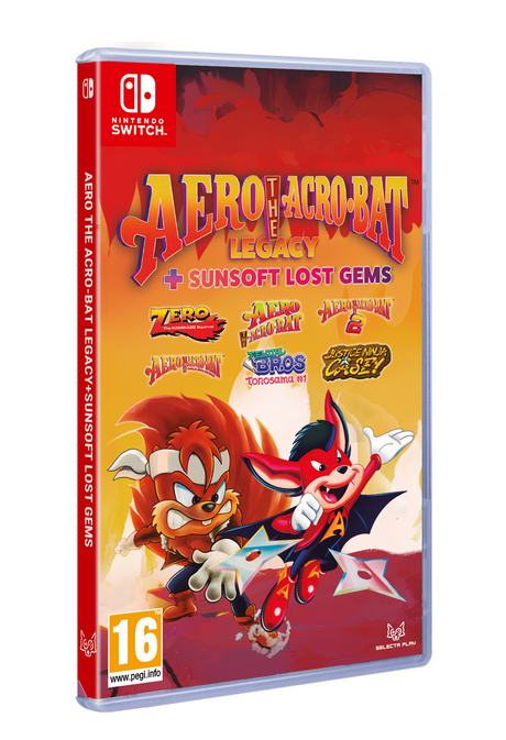 Aero The Acro-Bat Legacy + Sunsoft Lost Gems – Nintendo Switch – supplerende produktillustration 3