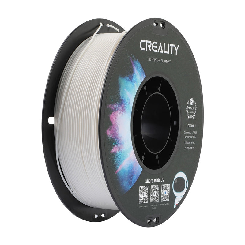Creality CR-TPU filament – hvid, 1 kg