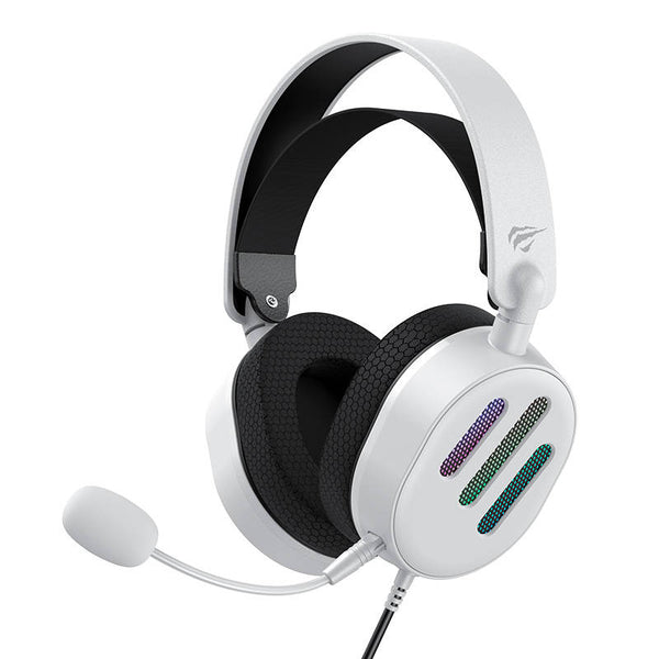 Gaming-Kopfhörer Havit H2038U RGB (weiß)