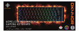 DELTACO GAMING DK440R Tastatur Mekanisk RGB Trådløs Kabling Tysk Deltaco