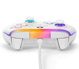PowerA Advantage Lumectra kablet controller – hvid – Xbox/PC – overkant