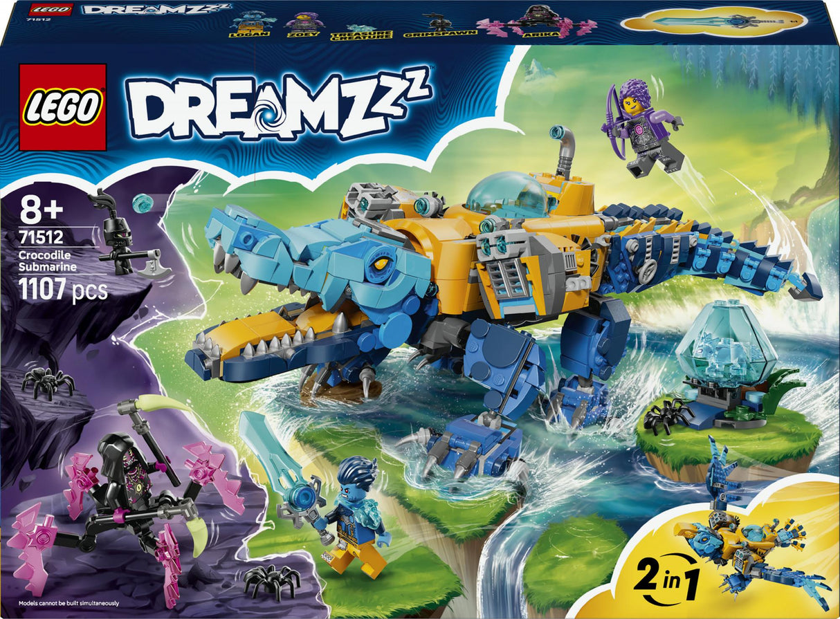 LEGO - DREAMZzz - Crocodile Submarine (71512) LEGO