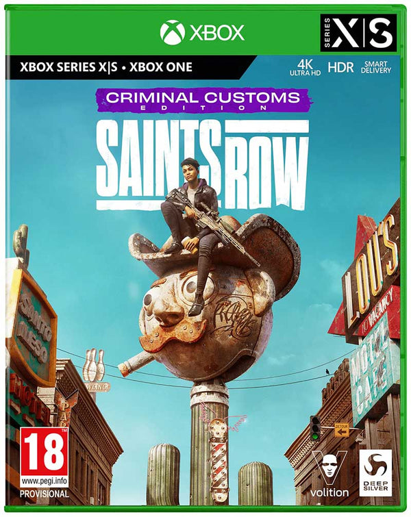 Saints Row – Criminal Customs Edition – fransk omslag – Xbox One / Xbox Series X