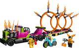 LEGO 60357 City Stunt Truck with Fire Tire Challenge LEGO