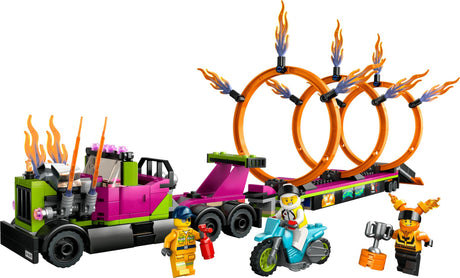LEGO 60357 City Stunt Truck with Fire Tire Challenge LEGO