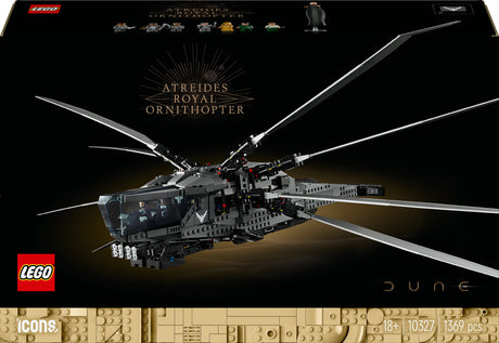 LEGO 10327 Icons Dune Atreides Royal Ornithopter, construction toy LEGO