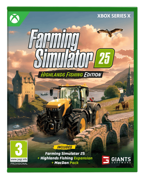 Farming Simulator 25 – Highlands Fishing Edition – Xbox Series X