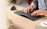 Logitech - ERGO K860 Graphite NORDIC Logitech
