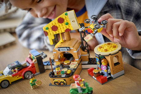 LEGO 60496 City pizza delivery experience with vehicles LEGO