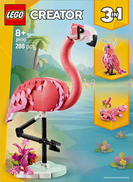 LEGO 31170 Creator 3-in-1 Pink Flamingo LEGO