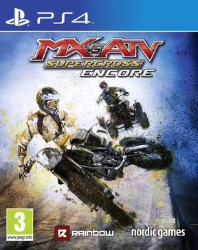MX vs. ATV: Supercross Encore Edition – PlayStation 4 – spilomslag