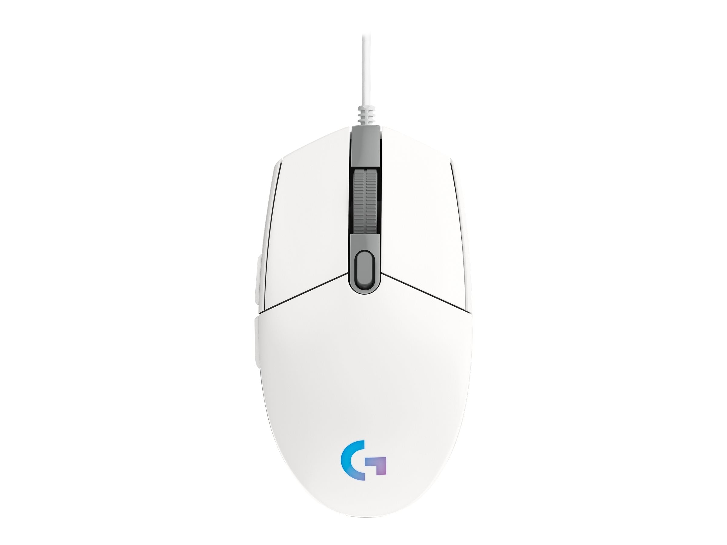 Logitech - G203 LIGHTSYNC Gaming-Maus Weiß