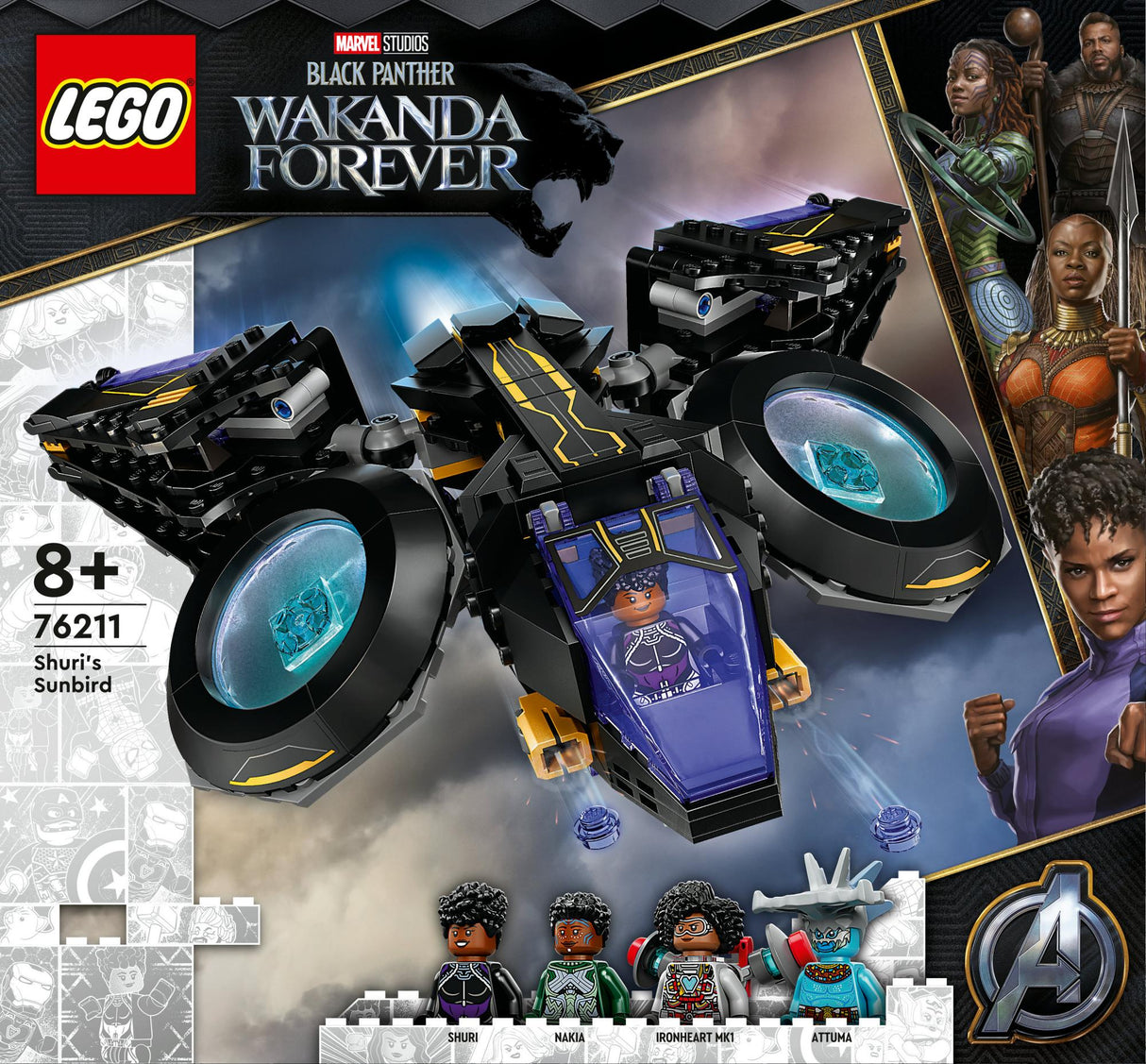 LEGO 76211 Marvel Super Heroes Shuri's Sunbird LEGO