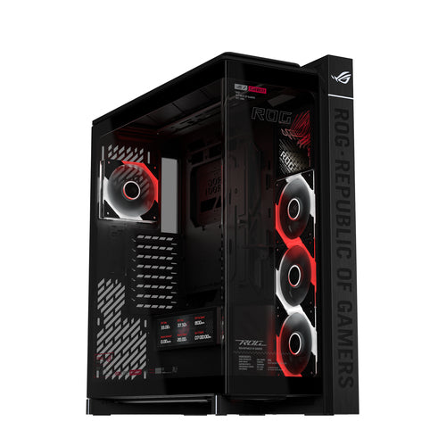ASUS ROG CRONOX GR801 CURVE TG ARGB BLACK – Sort