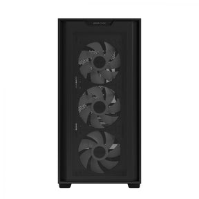 ASUS A21 PLUS mATX Case with 4 Pre-installed ARGB Fans, BTF support - Black ASUS