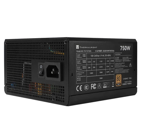 Thermalright TR-TG 750S Black - PSU, 80+ Gold, 750W, non-modular Thermalright