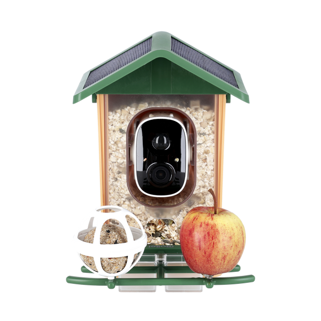 Rollei Smart AI Birdhouse 3K – fuglefoderhus med kamera