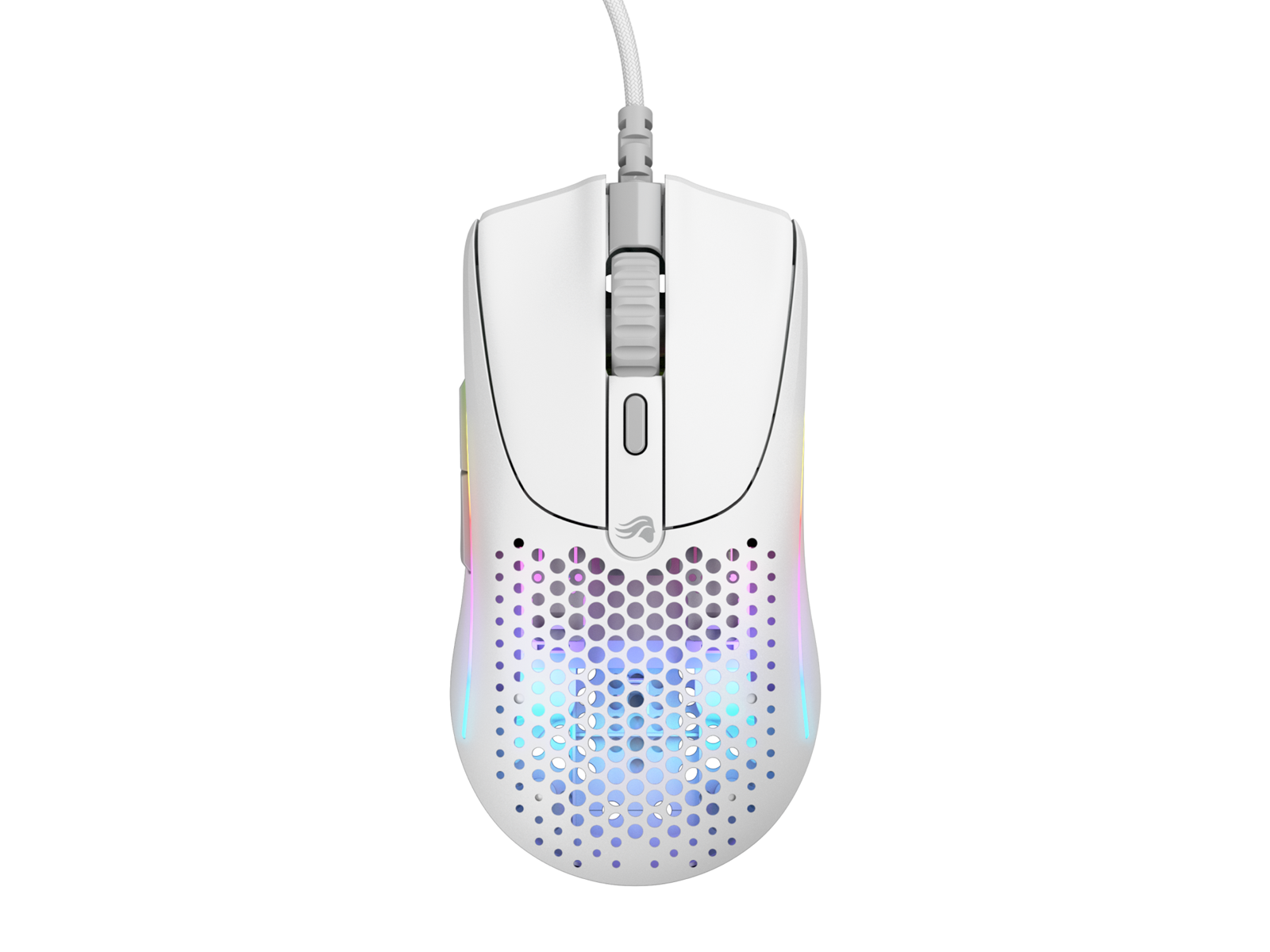 Glorious Model O 2 Mini - Mat hvid Glorious