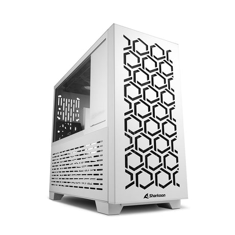 Sharkoon MS-Y1000, gaming tower case (white, tempered glass side panel) Sharkoon